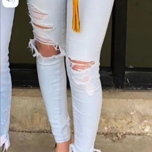 AE ripped skinny jeans